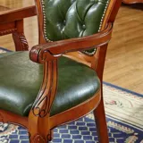 Стульчик для кормления для домашнего использования, классическая ткань из натурального дерева, в американском стиле