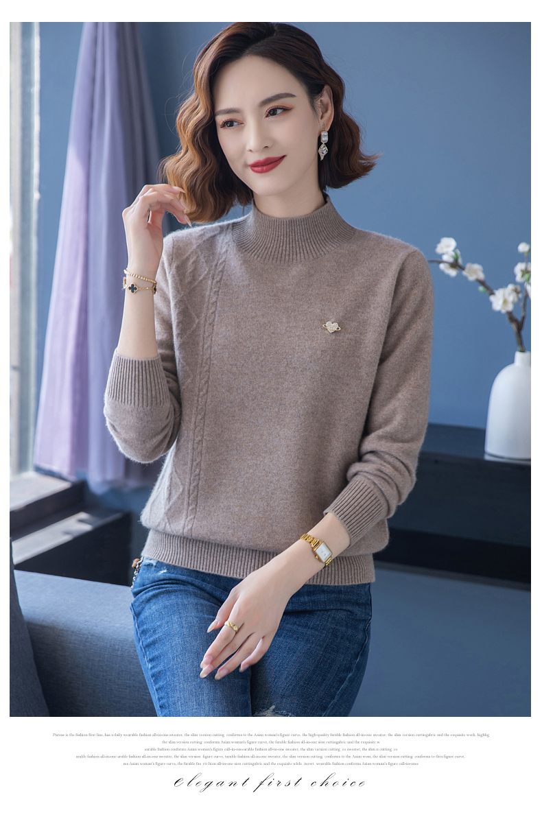 E6107 1970K ÁO LEN NỮ TAIRYA ÁO LEN MÙA XUÂN THU ĐÔNG DÀY ẤM THỜI TRANG NỮ G05 SẢN PHẨM MỚI