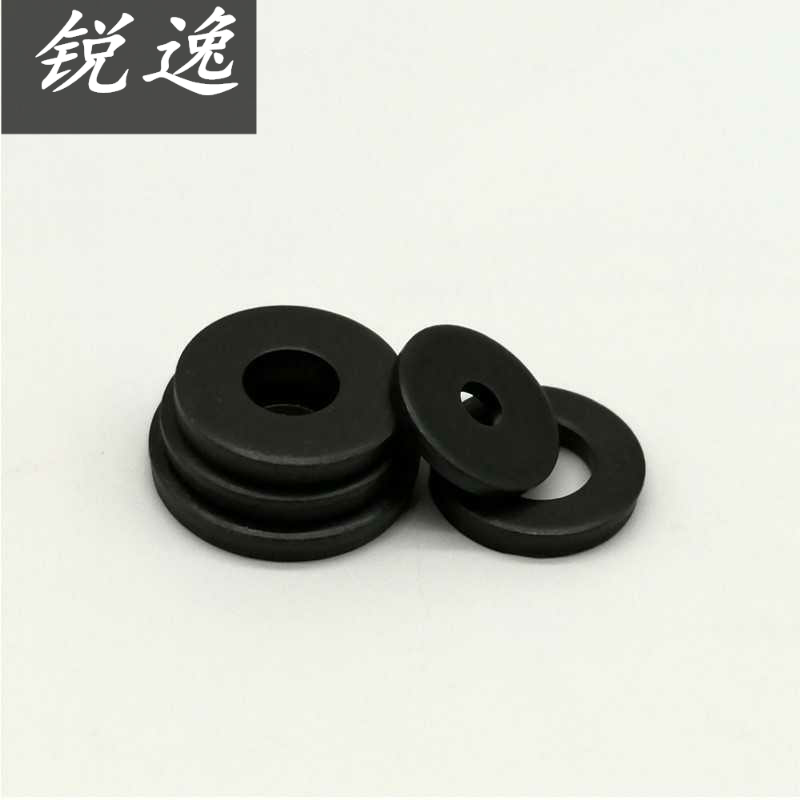 Carbon steel M4M5M6M8 Hushi medium iron flat cushion screw gasket to increase thickened flat cushion non-Label gasket haircut-Taobao