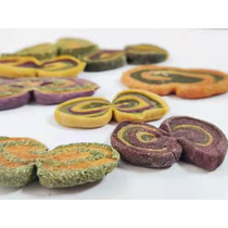 Cat ears Hurda grindstone snacks rabbit dragon cat guinea pig grain 180 gr carrots pumpkin purple friar powder