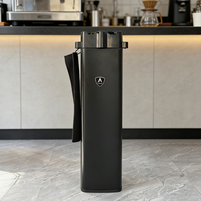 Commercial Electric Coffee Grounds Bin, Standing Type, for Cleaning Coffee Grounds, Universal Coffee Machine Handle Cleaning Machine