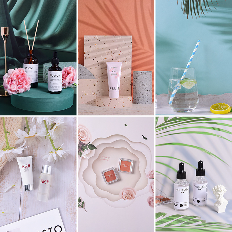 3d three-dimensional background paper photo props ins wind Christmas posing background cloth Taobao still life jewelry food wine live broadcast photography props cosmetics beverage food meal perfume wine