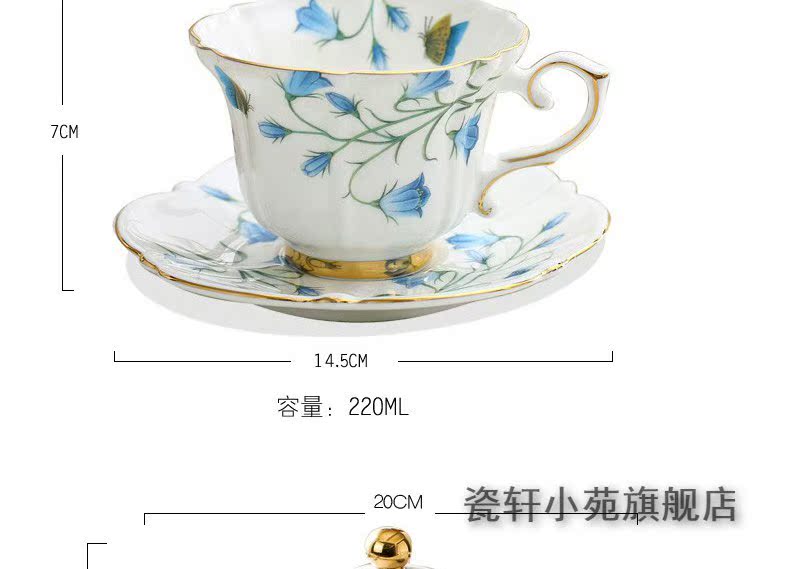 Continuous ceramic flower pot fruit grain of pastoral butterfly orchid suits for heat - resistant ceramic glass teapot cooked tea flowers