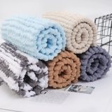 Шарф, плетеный коралловый клубок пряжи ручной работы, набор материалов, с медвежатами, DIY