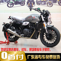 Zongshen Saikelong RE3 country four twin-cylinder water-cooled EFI TC401-250 with ABS retro car street car can be licensed