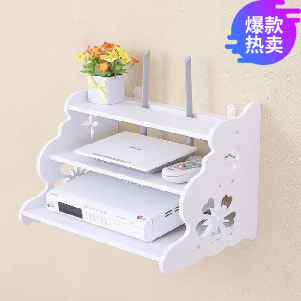 Wireless multi-function wall-mounted integrated plug-in board projector TV set-top box rack router rack rack