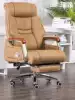 Computer chair Home comfortable lunch break chair can lie massage office chair Leather boss chair Lift swivel chair backrest chair