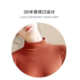 Бархатное удерживающее тепло флисовое приятное телу нижнее белье, термобелье, высокий воротник