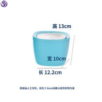 Bedroom student on the trash canton hanging bed bedside small covered table tabletop plastic fan