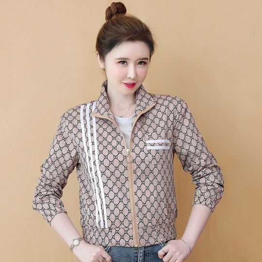 女士短外套2025年新款春秋小个子百搭时尚休闲宽松洋气夹克上衣