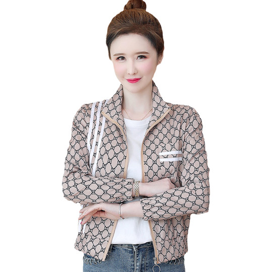 女士短外套2025年新款春秋小个子百搭时尚休闲宽松洋气夹克上衣