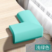 Зеленые эластичные накладки на углы, материал, 10 шт