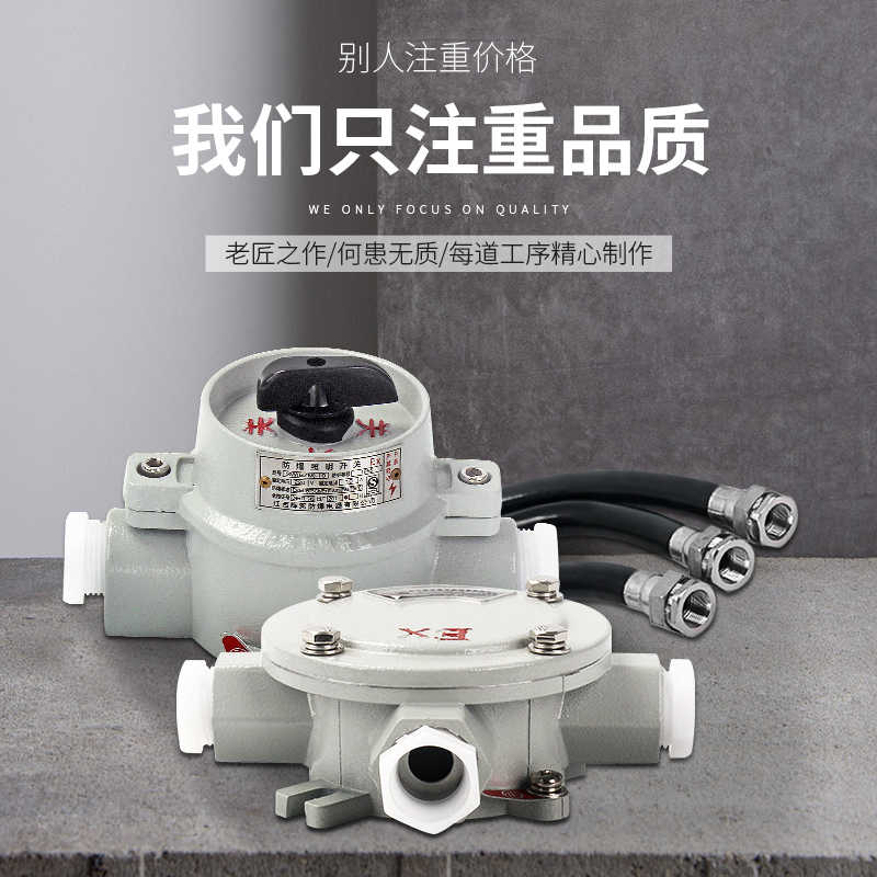 Explosion-proof hose flexible connecting pipe black rubber metal rubber pipe explosion-proof junction box threading box transfer switch 220v