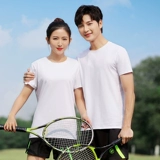 Хлопковая футболка для работы, делается под заказ, круглый воротник, с услугой печати логотипа