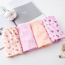 Chansus new mothers underwear pure cotton womens comfortable and easy-to-wear style high-waisted large size briefs for middle-aged and elderly people