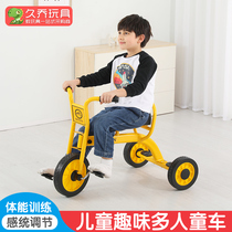 Kindergarten outdoor sports equipment childrens tricycle baby baby stroller outdoor toy sensory integration training