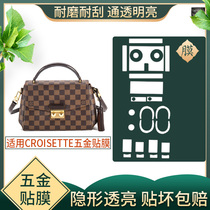 High end custom for CROISETTE checkerboard messenger bag hardware film LV lock liquid nano invisible protective film
