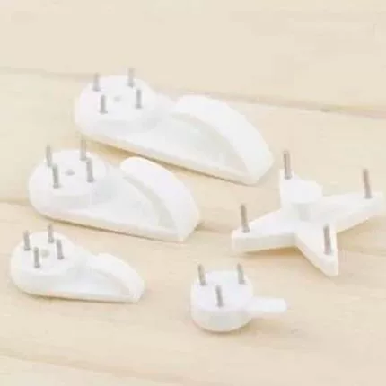 Móc đinh liền mạch Móc hình nhựa Móc treo tường Móc thêu chữ thập Đồ dùng làm vườn Móc chậu hoa - Nguồn cung cấp vườn