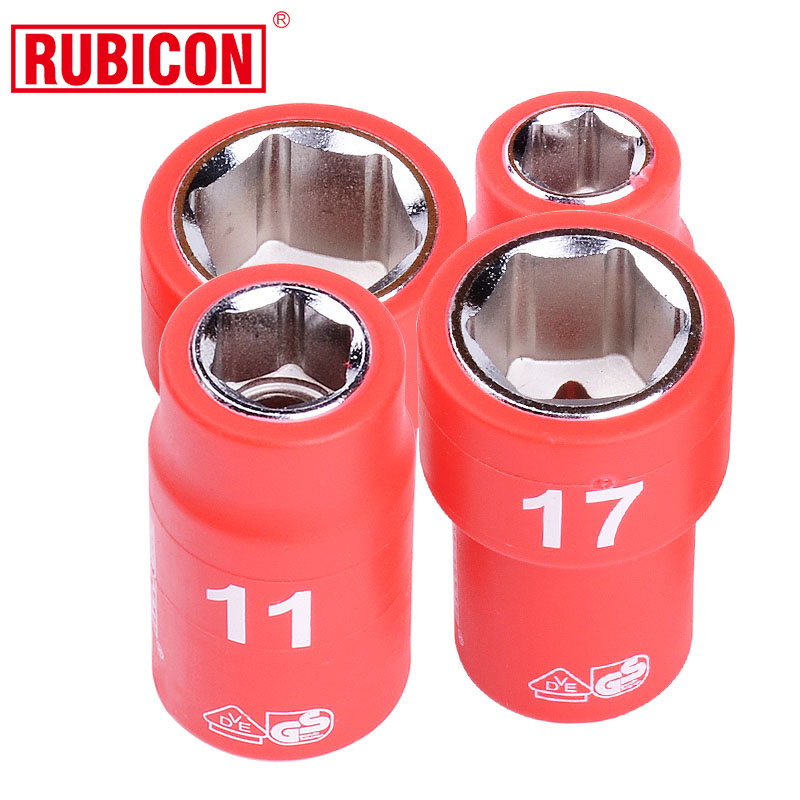 Robin Hood RUBION Insulation Sleeve Tool Suit 3 8 Insulated Ratchet Wrench Lengthened GERMANY VDE