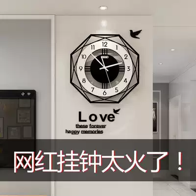 Fashion European Wall Clock Living Room Home Fashion Watch Personality Creative Simple Mute Clock Decoration Quartz Clock