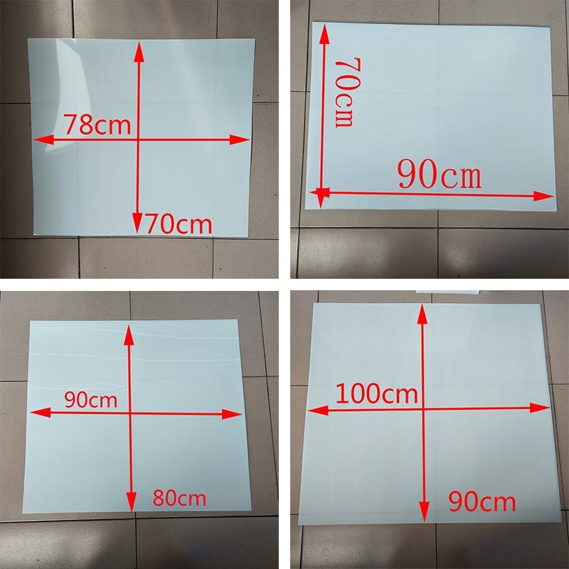 Kính chắn gió ba bánh trước xe điện xe máy Kính chắn gió HD dày tăng chiều cao sửa đổi phổ quát - Kính chắn gió trước xe gắn máy kinh chan gio xe may lead