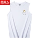 Nam Cực Nam phiên bản Hàn Quốc của áo vest nam rộng trẻ trung mùa hè cotton in áo thun thể thao không tay áo thun - Áo vest cotton áo lông vũ