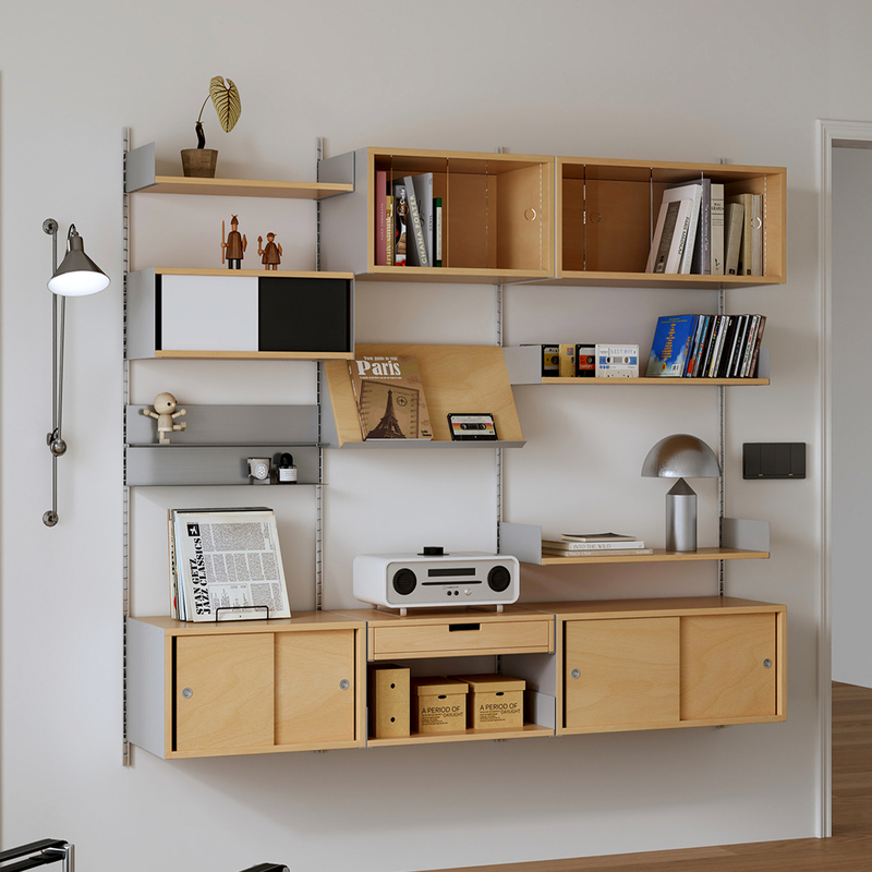 Bookshelf with Compartments, Birch Wood Wall-Mounted Shelf, Living Room Background Wall Partition Display Rack, Vintage Wall Decoration Display Rack Bookshelf with Compartments, Birch Wood Wall-Mounted Shelf, Living Room Background Wall Partition Display Rack, Vintage Wall Decoration Display Rack