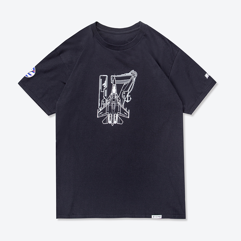 17 series spring and summer couples with the same cotton short-sleeved T-shirt genuine authorized boys and girls slim fit loose tide tops