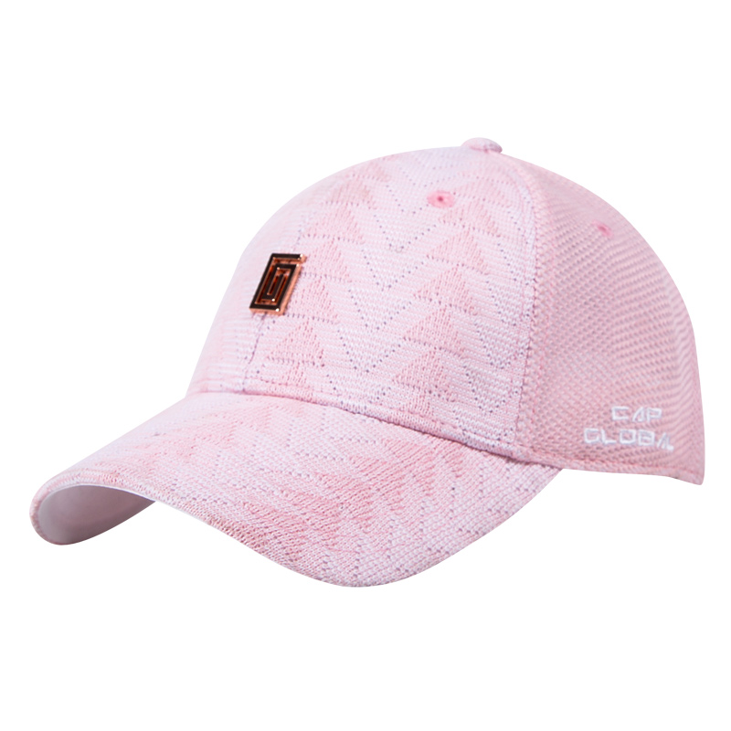 capglobal crown ring new solid color trendy baseball cap casual all-match women's fish silk thread sunshade baseball cap