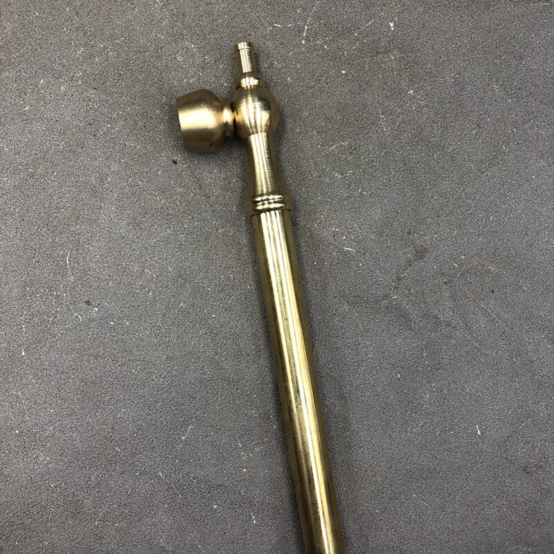 Long tobacco smoke pot old tobacco can be removed copper pot can use film and television props