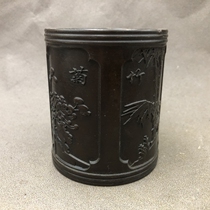 Ancient Play Miscellaneous Pen Holder Pen Holder Mellanzhu Chrysanthemum Pens stationery Wenfang Four Treasure Book room Supplies Home Furnishing Accessories