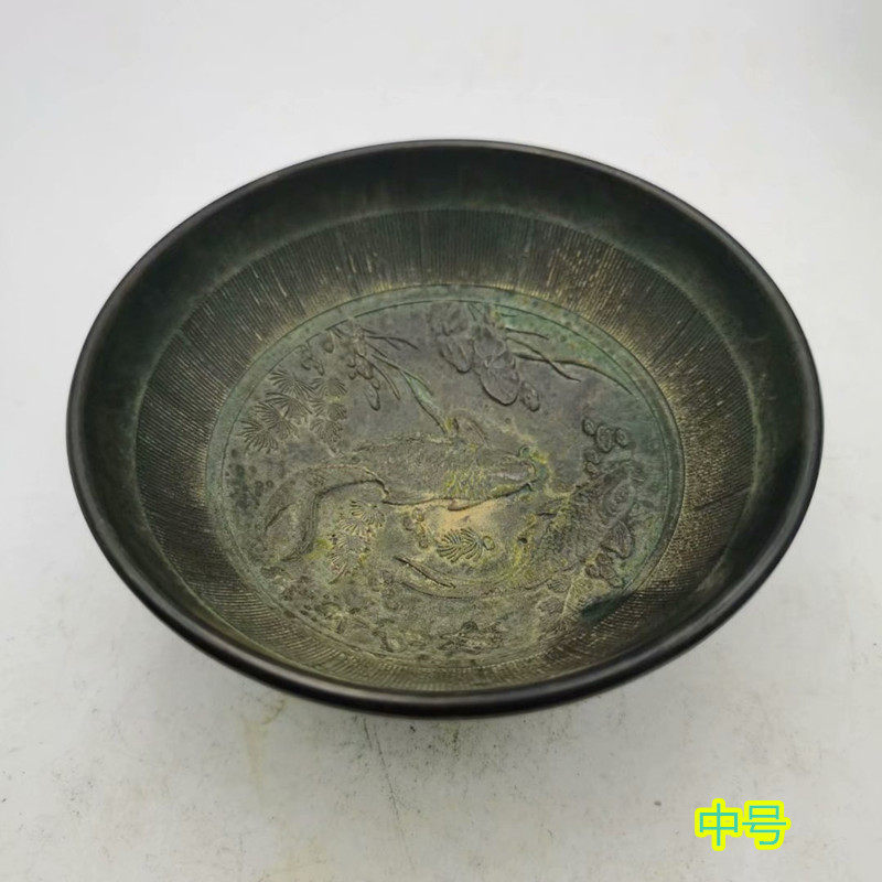 Ancient Play Miscellaneous Small Bowl Home Craft Pendulum retro bronze ware 