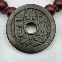Ancient coins round hole mountain ghost copper coins pure copper casting rare spending Qing Taishang curse copper coins