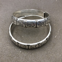 Ancient Play Miscellaneous Bracelets Zodiac Zodiac Cumin brass bracelet Sub-counterpart Male And Female Universal Ornament Pair of Price