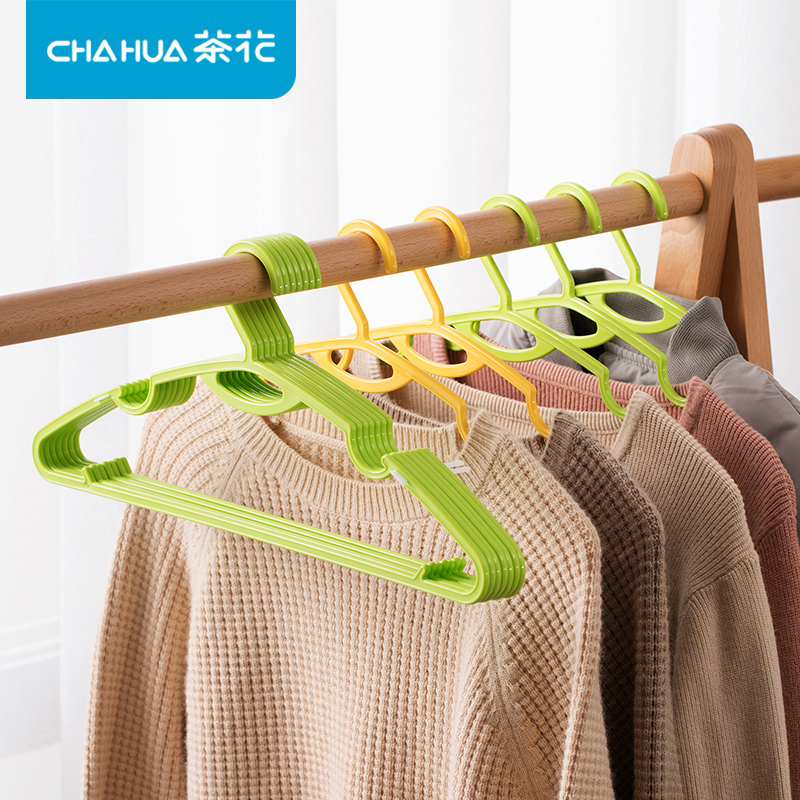 Camellia hanger hook home cool hanger simple hanger large non-slip seamless clothes rack home hanging clothes