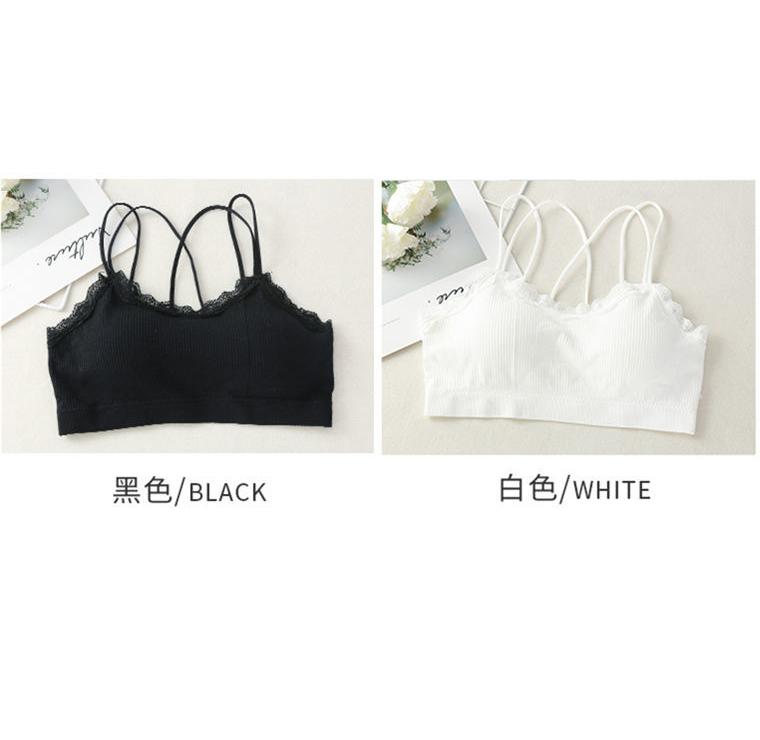 Urban Sexy Beauty Anti-Gather Small Vest Learn Spring Lace Strapless Bra