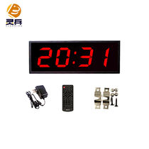 Spirit soldier Led countdown digital clock stopwatch escape room props 3 inches 4 digits
