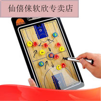 Xianxi Magnetic Basketball Tactics Cricket Basketball Game Coach Teaching Teaching Sandbox Magnetic Basketball Tactics
