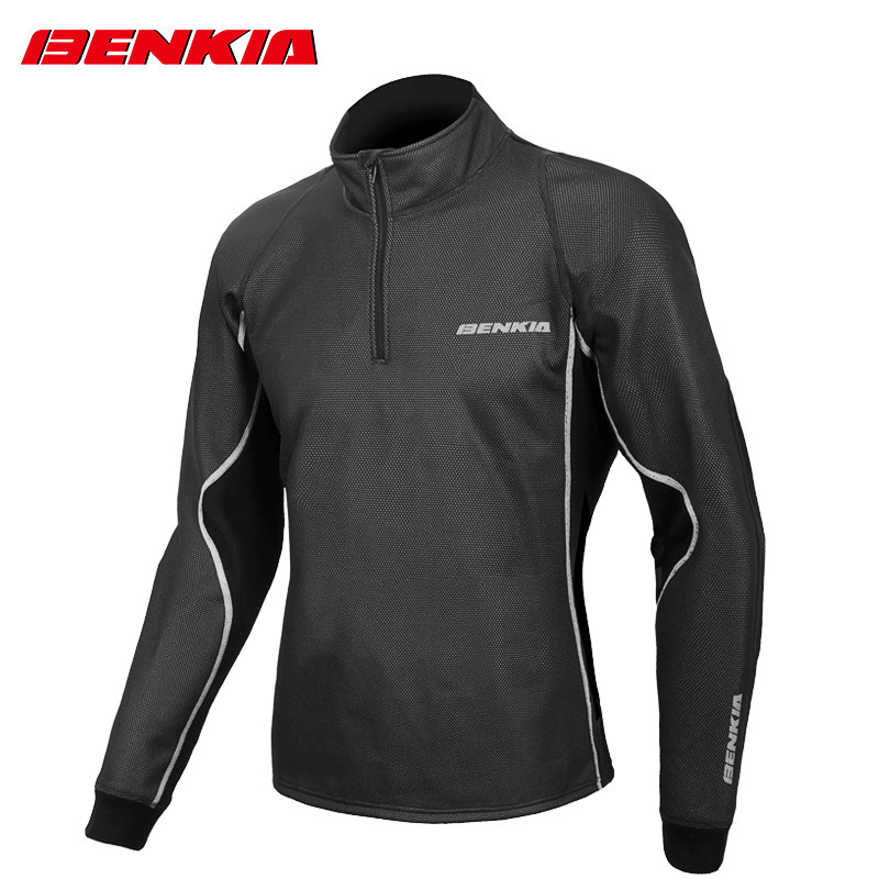 Benkia Locomotive Autumn Winter Long Sleeve Fever Locomotive Warm Windproof Leather Coat Inner Lap Sports Racing Sweatpants Sweat Pants