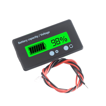 Lithium battery capacity display lead-acid battery
