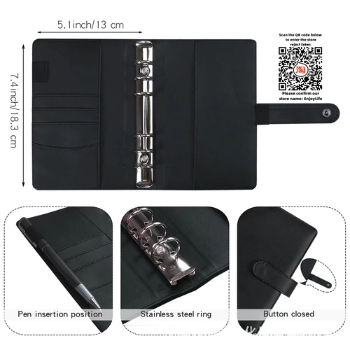 A6 Бюджетный связующий органайзер для Cash Zipper evvencepes