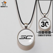  Stephen Curry sneakers logo necklace No 30 creative jersey pendant accessories pendant jewelry men