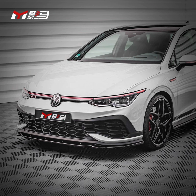 Передний бампер для Volkswagen Golf 8CS с модификацией клубсорта, крупная окружность переднего лица, сборка бампера