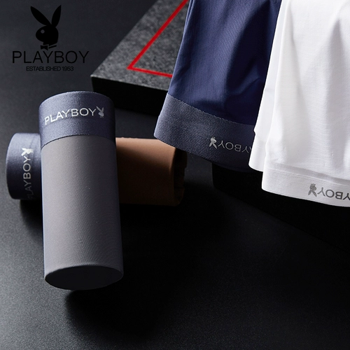 Playboy, шелковые летние трусы, дышащие тонкие штаны