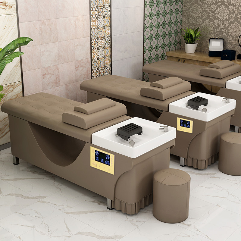 Multi-function hair washing beds Hairdryer dedicated beauty hair Thai-style Fumi Steam Massage Bed Water Heater