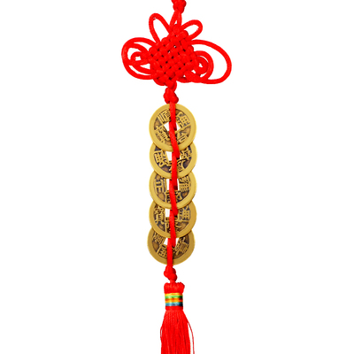 五帝钱真品镇宅开光葫芦挂件