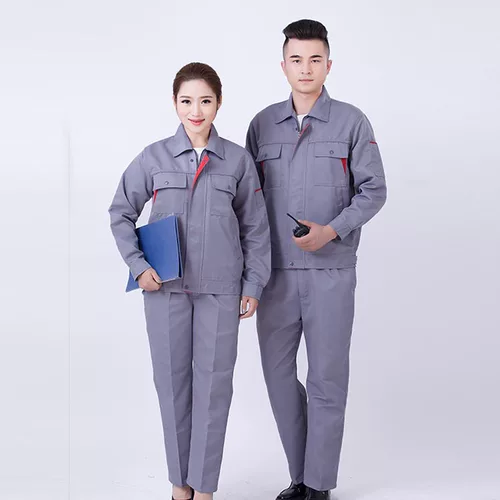 Весна и осень рабочая одежда набор мужской инженерной рабочей фабрики Сервисная мастерская серия рабочих работников