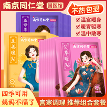 Tongrentang warm baby paste warm Palace paste Wormwood hair heat patch motherwort mother grass period aunt dysmenorrhea ginger warm paste