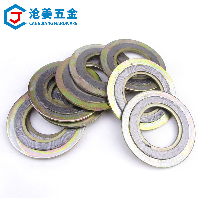 Carbon steel inner and outer ring Metal winding gasket Metal graphite flange pad High temperature and high pressure flange gasket