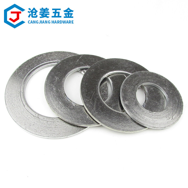 Carbon steel 304 stainless steel metal flange gasket Winding gasket High temperature flange gasket DN15DN600